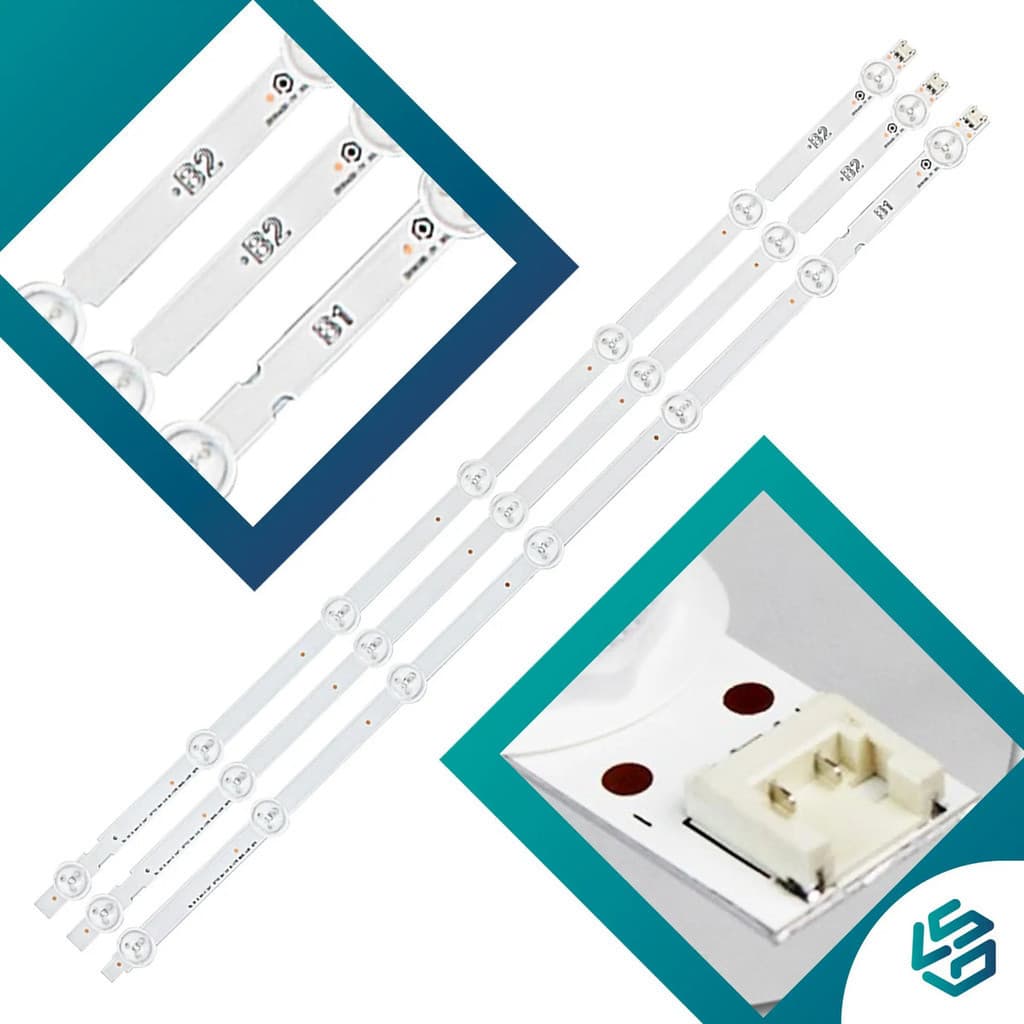 Kit Barra Led Tv 32la613b 32ln5400 32ln570b A1 A1 B1 Novo