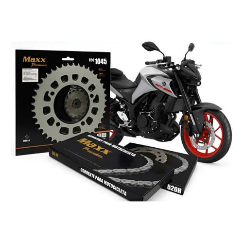 Kit Relação Transmissão Yamha Mt-03 Yzf R3 2016-2025