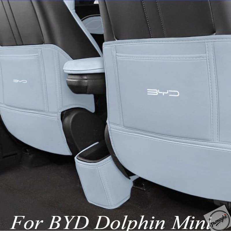 Para BYD Dolphin Mini, Protetor Anti-Pontapé para Interior de Carro, Proteção e Decoração para Apoio de Braço do Banco
