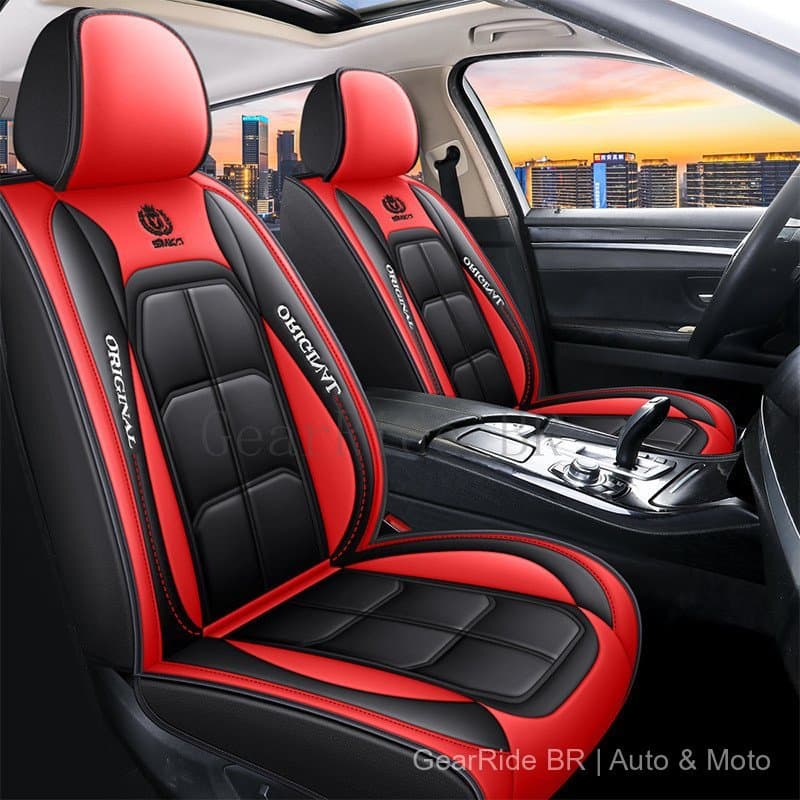 Capa Universal para Banco de Carro Individual |     Couro PU à prova d'água |     Compatível com Airbag |     Opção de B