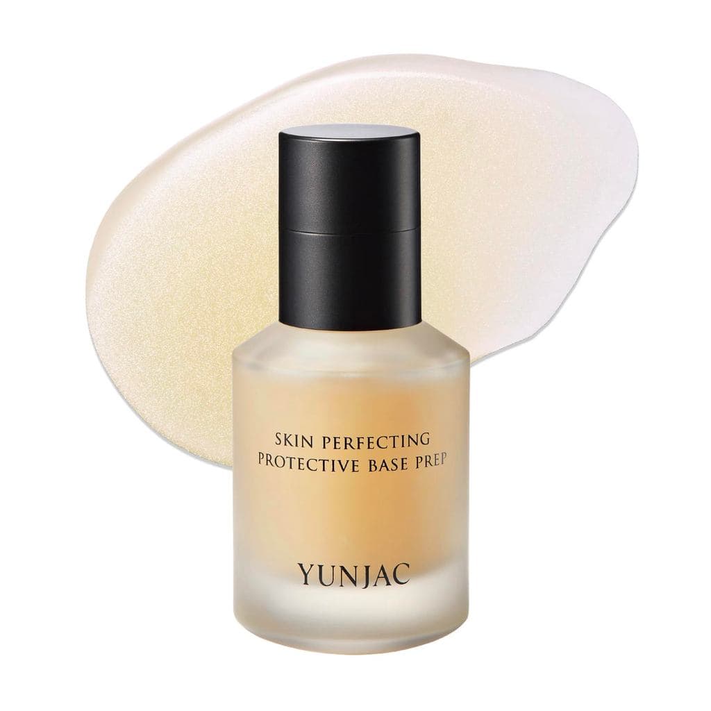 YUNJAC Base Prep - Primer de maquiagem coreano (1,35 fl oz), uma base aderente sem silicone com textura de essência que