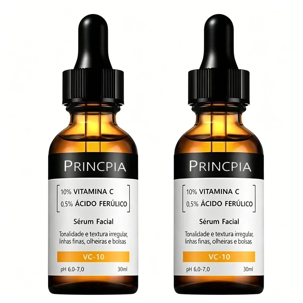 Sérum Vitamina C VC-10 30ml Serum Facial Clareador Antioxidante Para Pele
