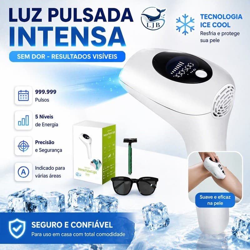 Luz Pulsada Removedora De Depilador A Laser Lpl 999999 Para Dispositivo De Remoção De Pêlos Ice Point XTMYQ