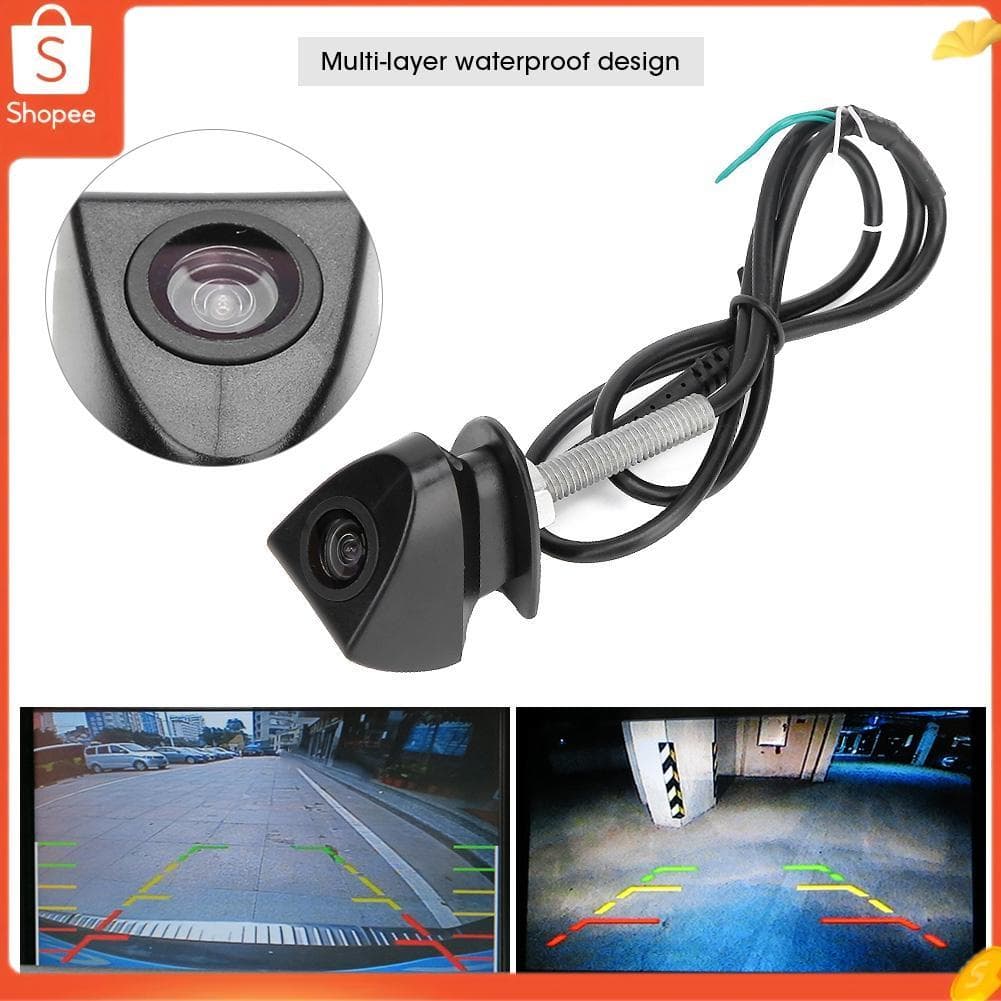 Hap Câmera de visão frontal Dash Cam 170 ° grande angular DC12V instalação simples e prática ABS à prova d\'água para
