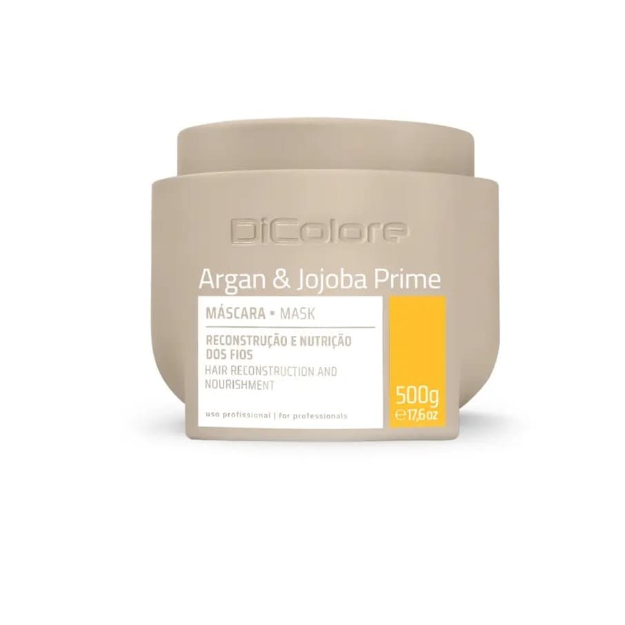 Máscara Capilar de Reconstrução Argan & Jojoba Prime Dicolore 500g