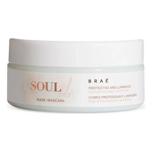 Braé Máscara Soul Color 200g Cores Protegidas e Luminosas Hidratação Profunda Proteção da Cor Últimas Unidades Promoção