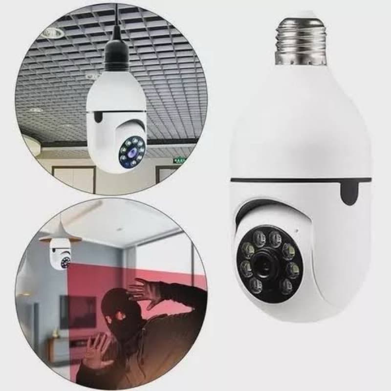 Camera Ip Seguraca Lampada  Wifi 360  ful HD sem fio
