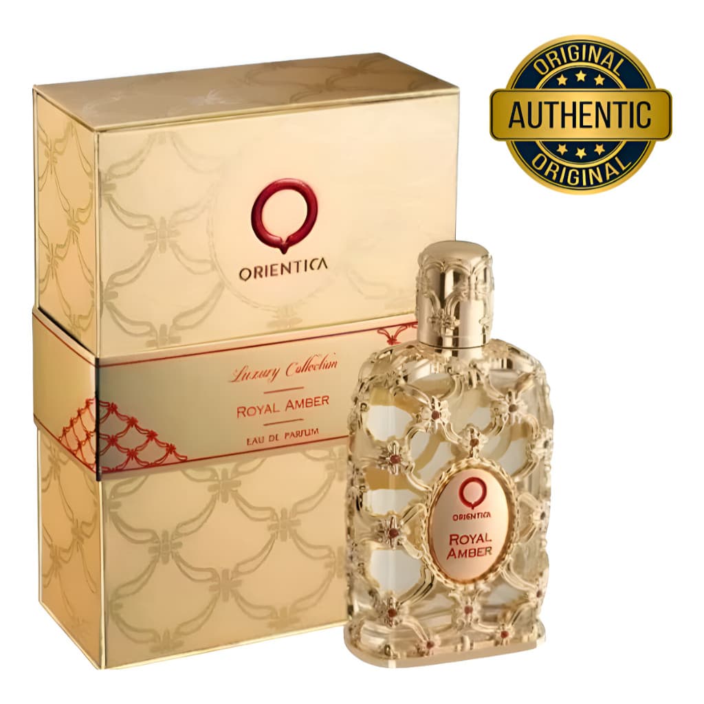 Perfume Árabe Royal Amber Orientica Eau De Parfum 80ml Unissex Original