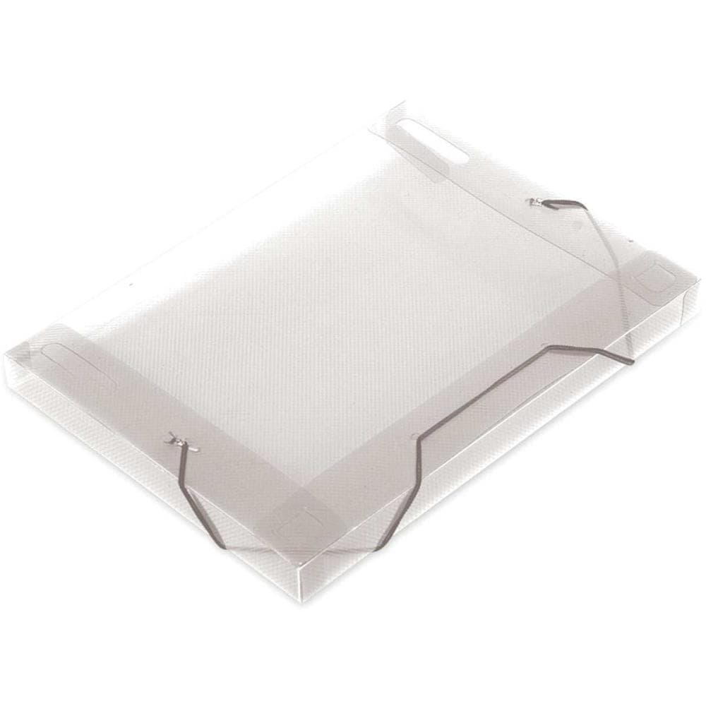 Pasta ABA Elastica Plastica Oficio 30MM Cristal SOFT