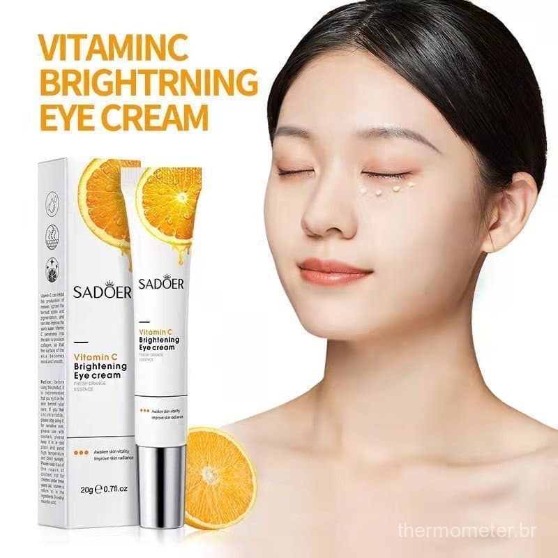 Creme Antirrugas Com Vitaminas Para A Área Dos Olhos