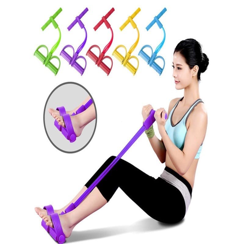 Faixas elásticas de alta intensidade, 2 faixas elásticas, utilizadas para treinamento físico e ginástica, AKOA