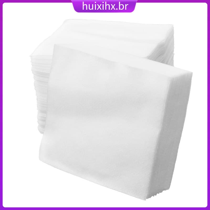 💄 100Pcs Discos Reutilizáveis de Facial Macios Não para Remoção de Maquiagem