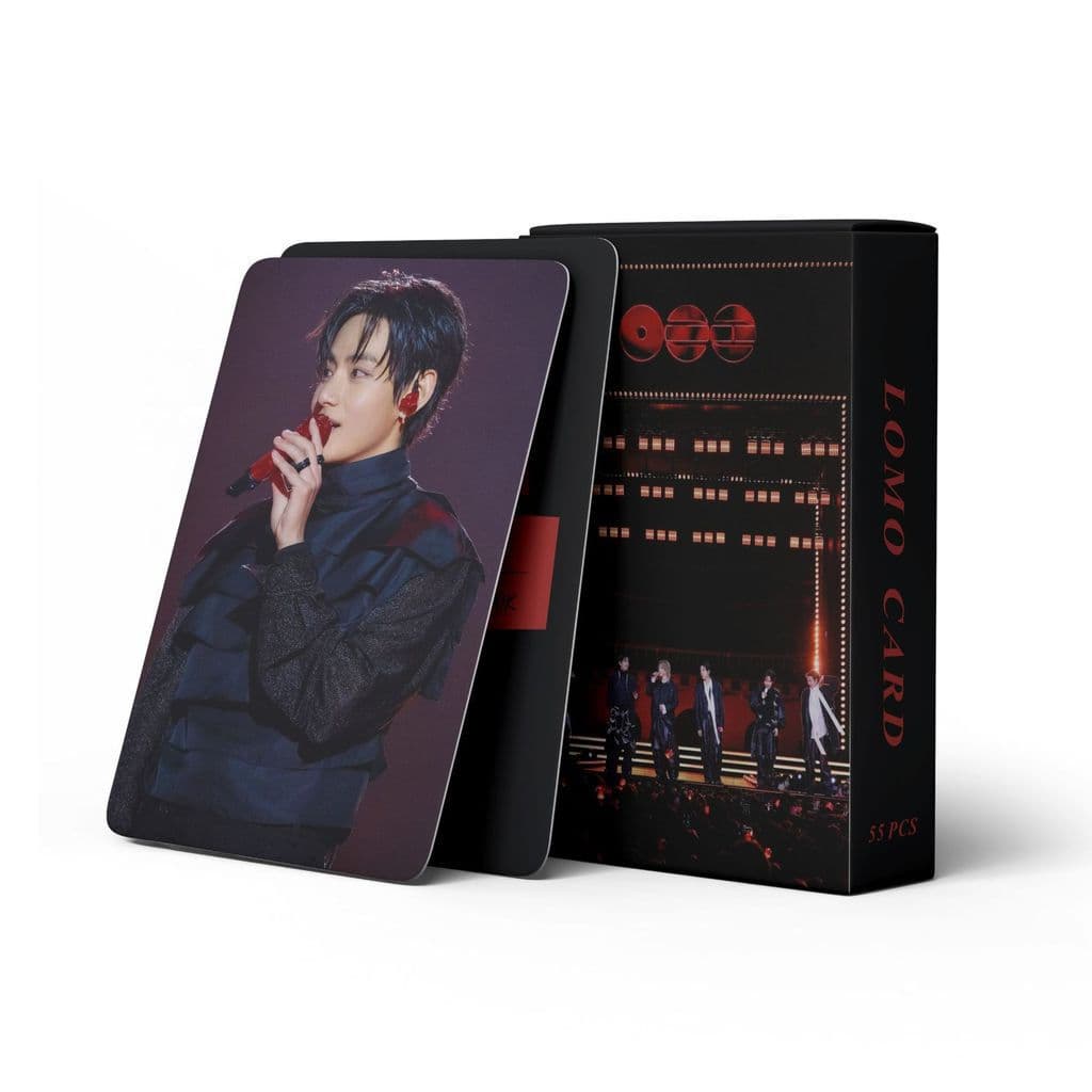 55 peças/caixa Cartão Fotográfico Holográfico SWIM ARIRANG KPOP Laser LOMO Card 5JSI