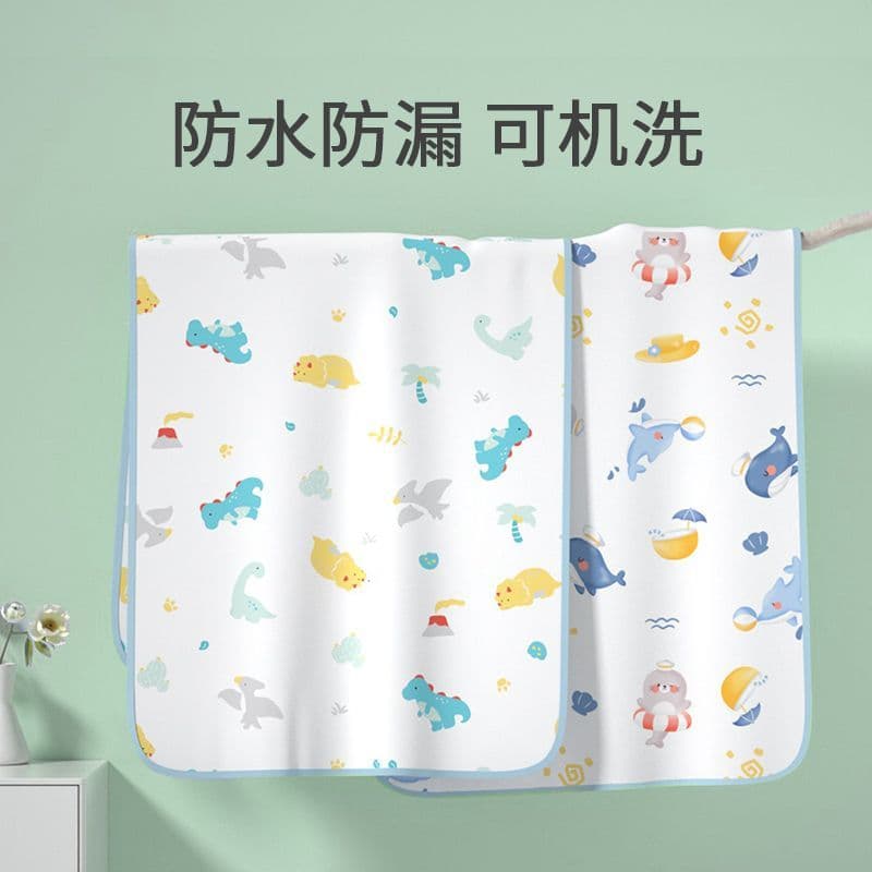 Trocador de algodão puro bebê lavável crianças à prova dwaterproof água lavável grande lençol respirável bebê tia colchã