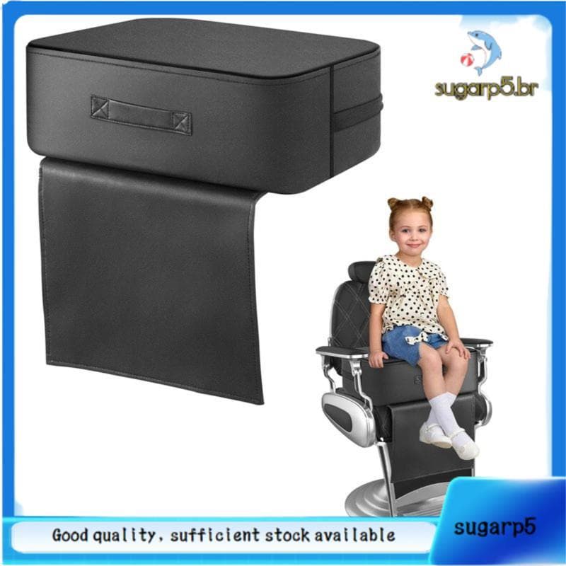 Almofada De Reforço De Assento Estilo Barbeiro Para Cabeleireiro , 18 X 13 X 6.7 Pol . Ajuste De Cadeira De Salão Infant