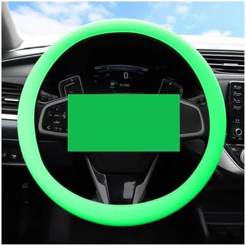 Capa De Volante 3 Peças Decoração Acessórios DIY De Silicone Para Carro Verão (Color4)