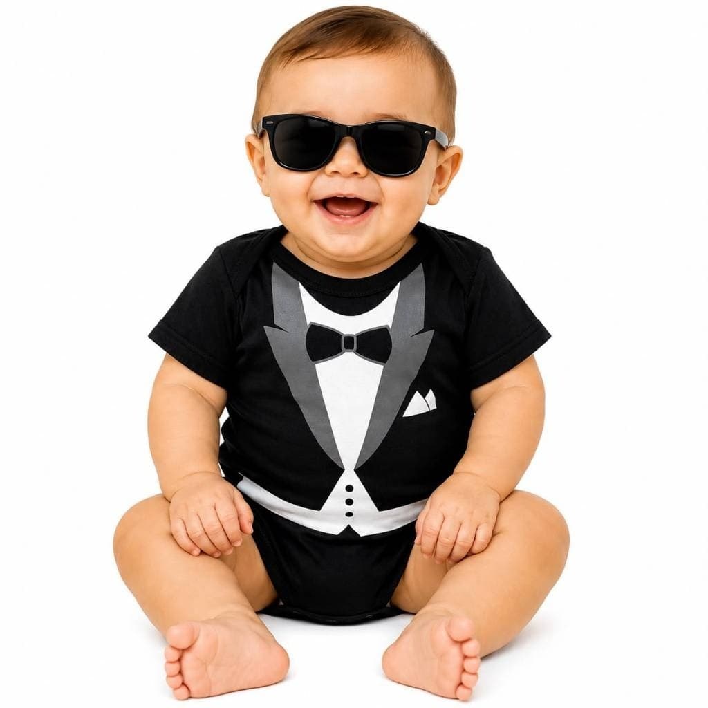 Body Bebê Poderoso Chefinho Mesversário Temático Algodão Menino