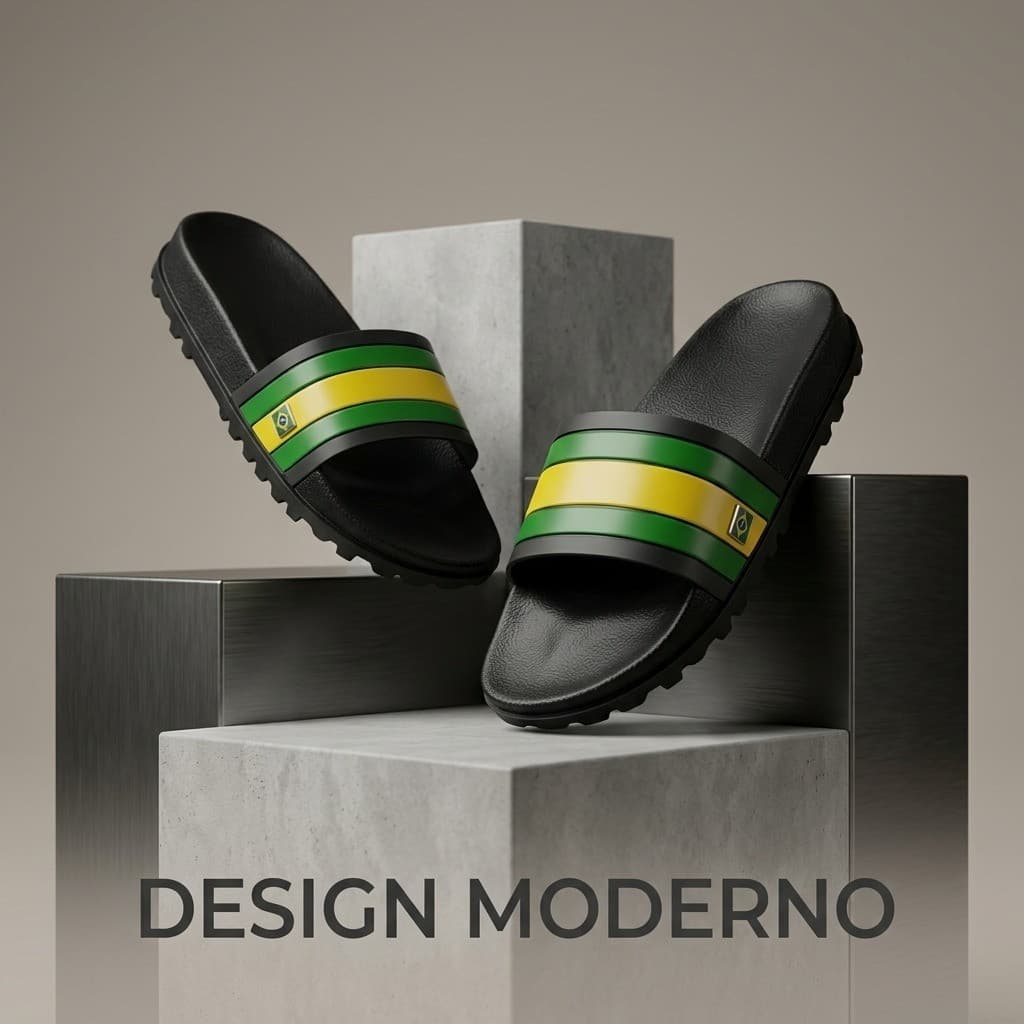 Chinelo Slide Masculino Nuvem Super Macio Leve Confortável Para Dia a Dia