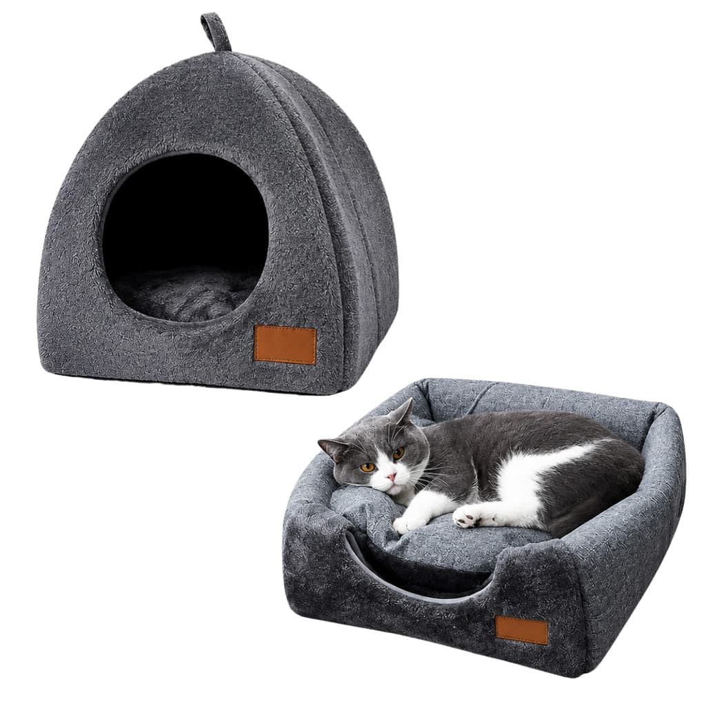 Casinha cama iglu seu pet quentinho Toca Cama Gato cachorro