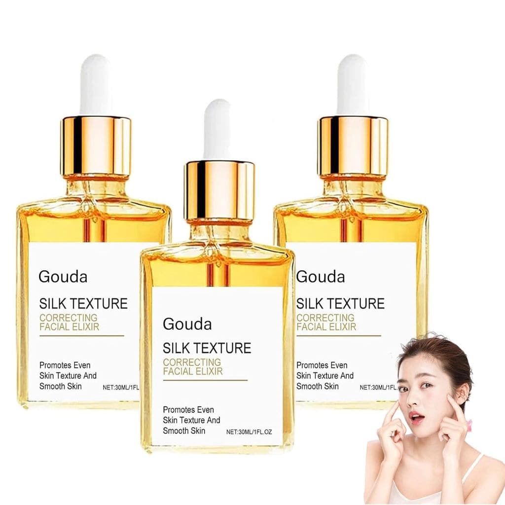 Óleo Corporal Gouda Silk, Perfume Corporal para Mulheres, Para Pele Suave e Hidratada, Refrescante e Não Oleoso, Óleo Es