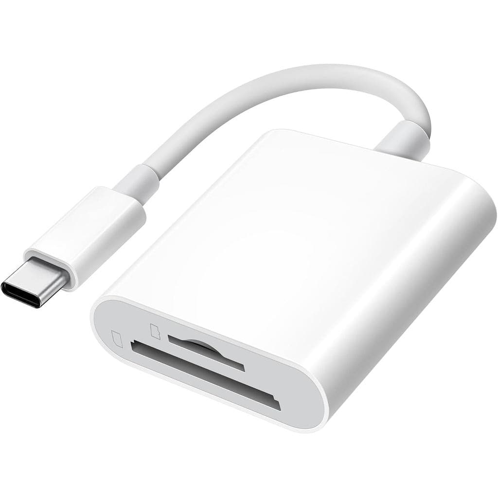 Leitor de Cartão SD USB C para iPhone 15 16/iPad/MacBook/Mac, xdgeLoad Leitor de Cartão SD Tipo C USB-C Suporta Adaptado