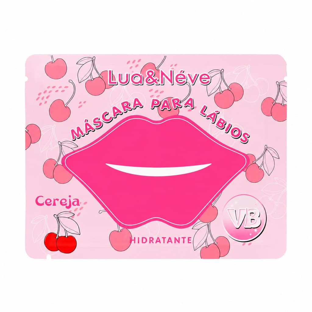 MÁSCARA LABIAL HIDRATANTE LUA&NEVE CEREJA