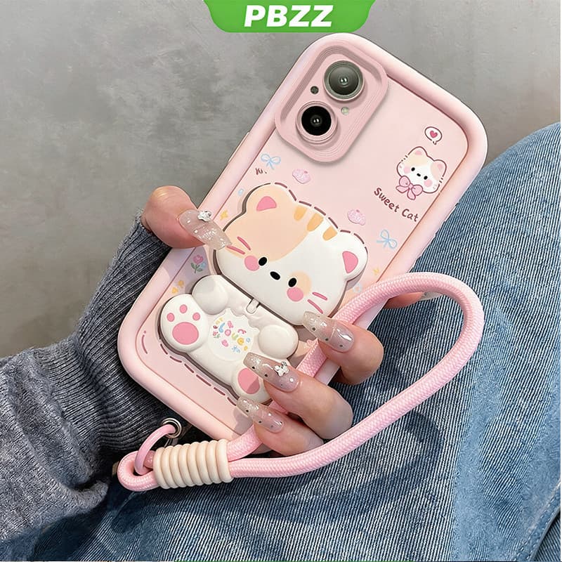 Capinha REALME C67 C65 12 LITE 4g normal capa cordinha suporte proteção total JTDTMZJ7