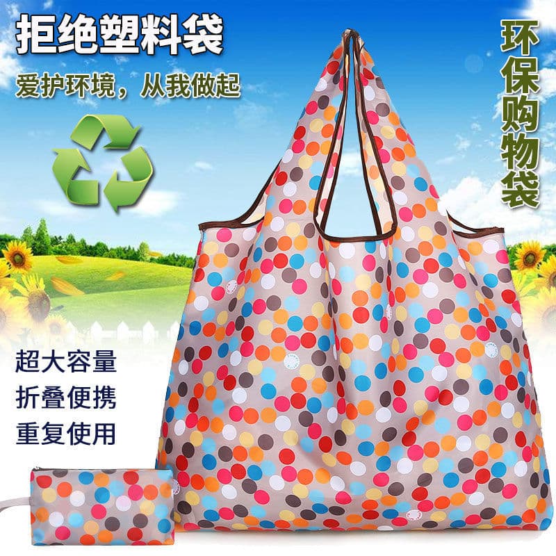Saco de compras de viagem saco de armazenamento saco de compras de mercearia novo Ultra-leve moda feminina pequeno portá