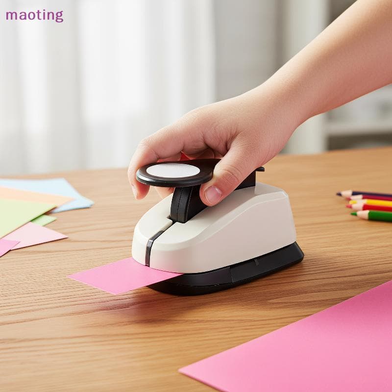 [maoting] 5 Tamanhos Diferentes Círculo Perfurador De Papel Kitfort Grip Punch Para Classe De Arte DIY Scrapbooking Arte