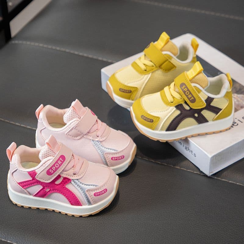 Tênis de bebê verão única rede novos produtos crianças antiderrapante correndo meninos meninas sapatos do bebê da crianç