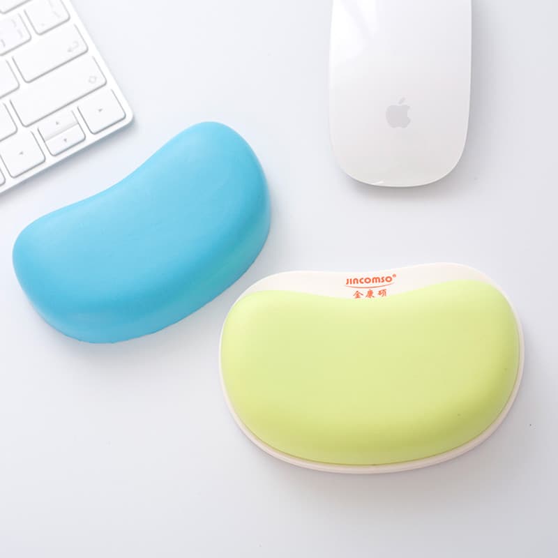 Mouse pad almofada de pulso escritório mão travesseiro descanso de pulso computador almofada de pulso mouse mão almofada