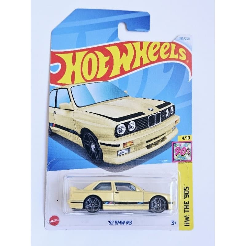 Hot Wheels '92 BMW M3 Lote L 2024