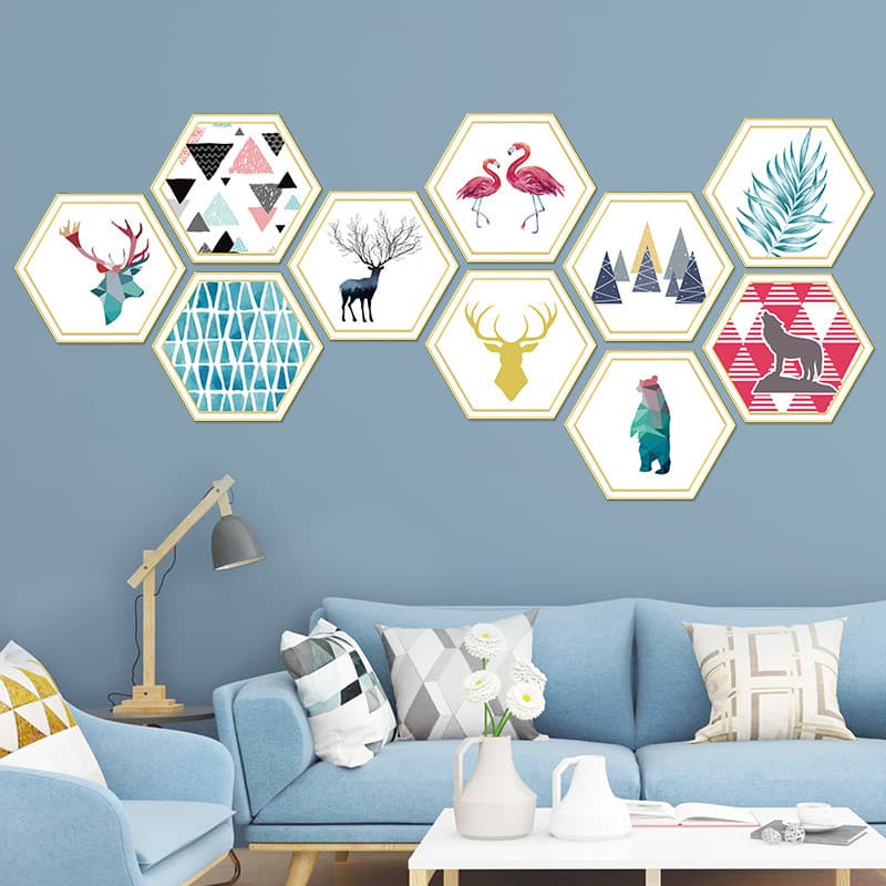 3D tridimensional adesivos de parede quarto fundo decoração de parede adesivos papel de parede auto-adesivo de