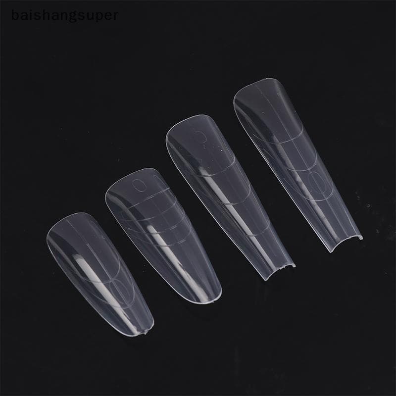 60 peças de molde de gel de unhas prolongadas, reutilizável e fácil de operar