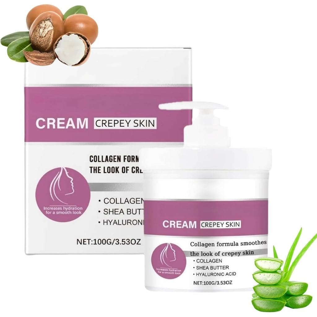 Tratamento para Pele Crepeada, Creme para Pele Crepeada, Creme para Suavizar Rugas na Pele Crepeada, Loção Corporal para