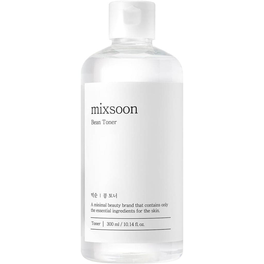 Mixsoon Bean Toner Tônico Facial Hidratante, Extrato de Feijão Fermentado, Ácido Hialurônico, Cuidado Diário Suave para