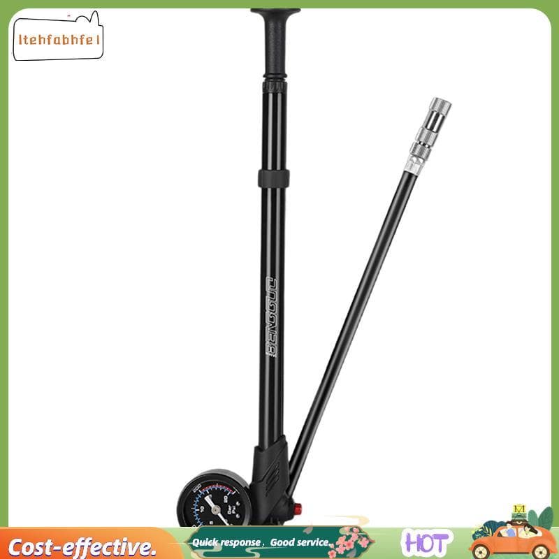 Bomba De Ar Portátil Para Bicicleta BENGGUO 300psi Com Medidor Suspensão Traseira De Garfo Mountain Bike