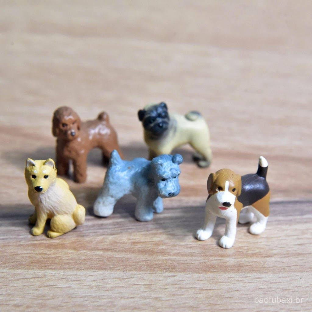 Novos produtos a granel, animais simulados, filhotes, mini bonecas, materiais de DIY W487