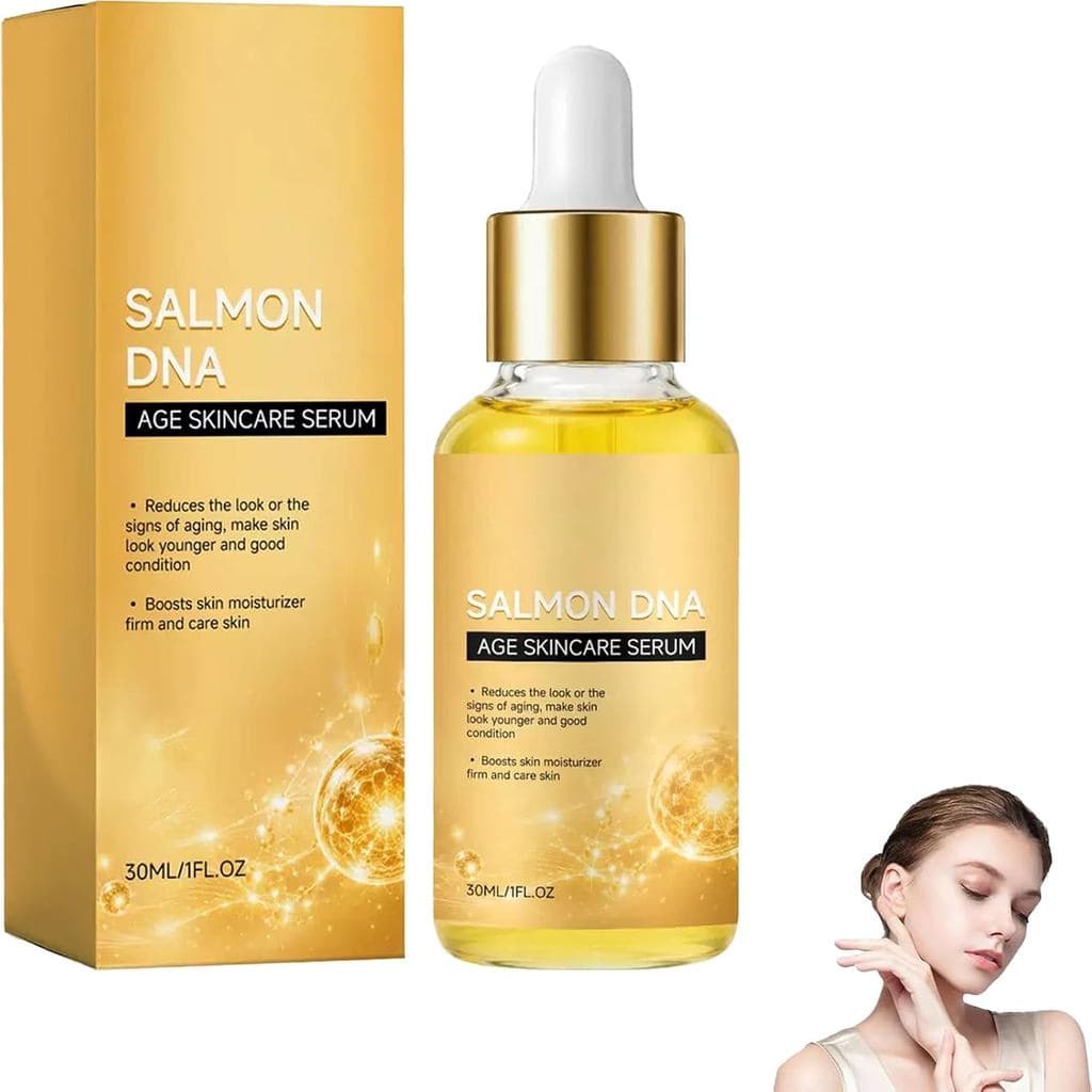 Sérum de DNA de Salmão com PDRN, clareador e firmador, sérum facial hidratante anti-rugas e anti-envelhecimento, estrutu
