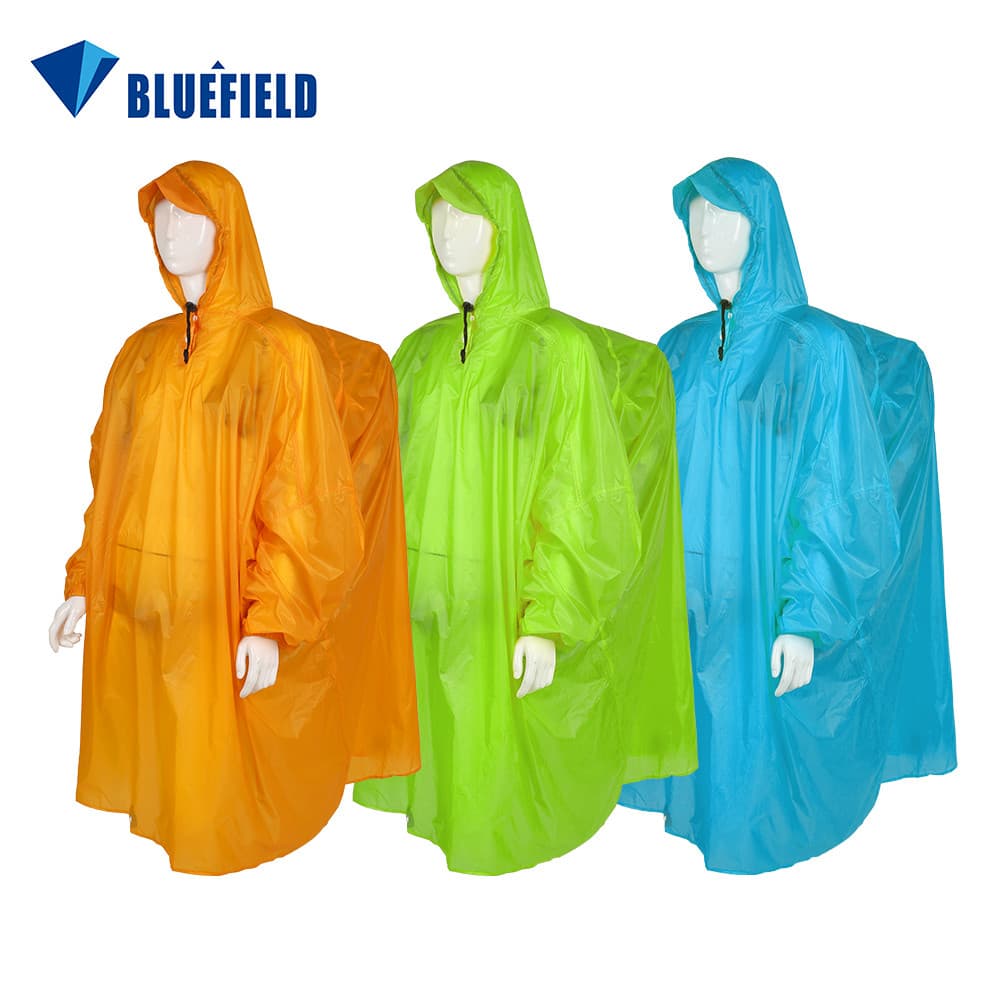Revestimento ao ar livre silicone Ultra-leve caminhadas pesca acampamento viagem Poncho escalada isolamento à prova dwat