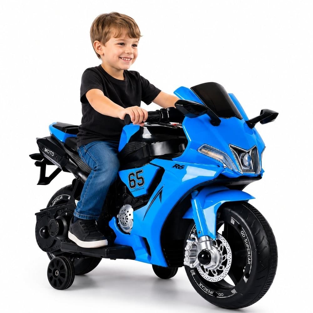 Moto Elétrica Speed 6V - Azul