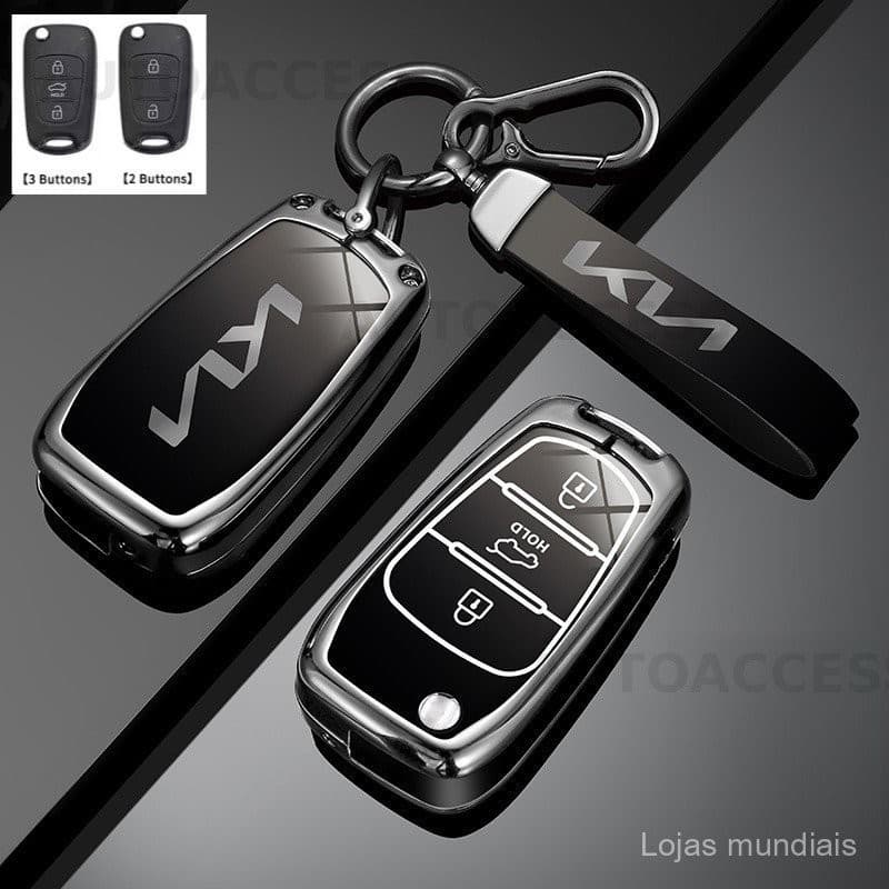 Capa Protetora para Chave de Carro para KIA Rio 3 Soul Ceed Optima K2 K5 Cerato Sportage Controle Remoto EL H BCDW