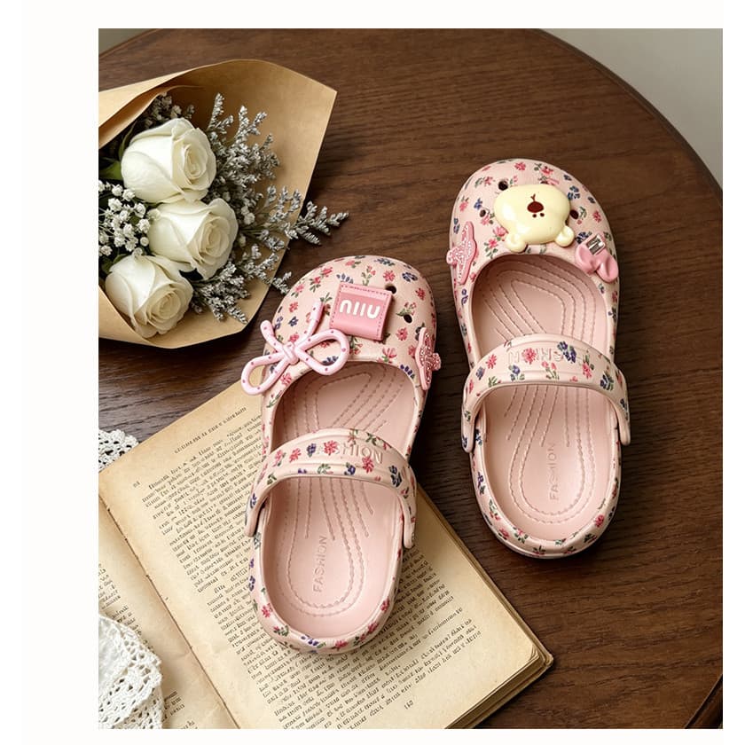 Chinelos Estilo Balé para Toda a Família, Novos Chinelos de Verão com Sola Macia, Antiderrapantes e Resistentes a Odor,