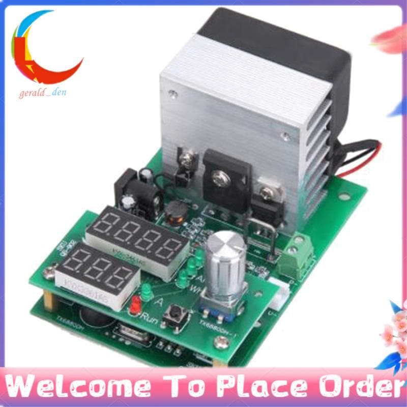 Descarga De Carga Eletrônica De Corrente Constante Multifuncional 60W 30V 18650 12V 24V Peça Do Testador De Bateria