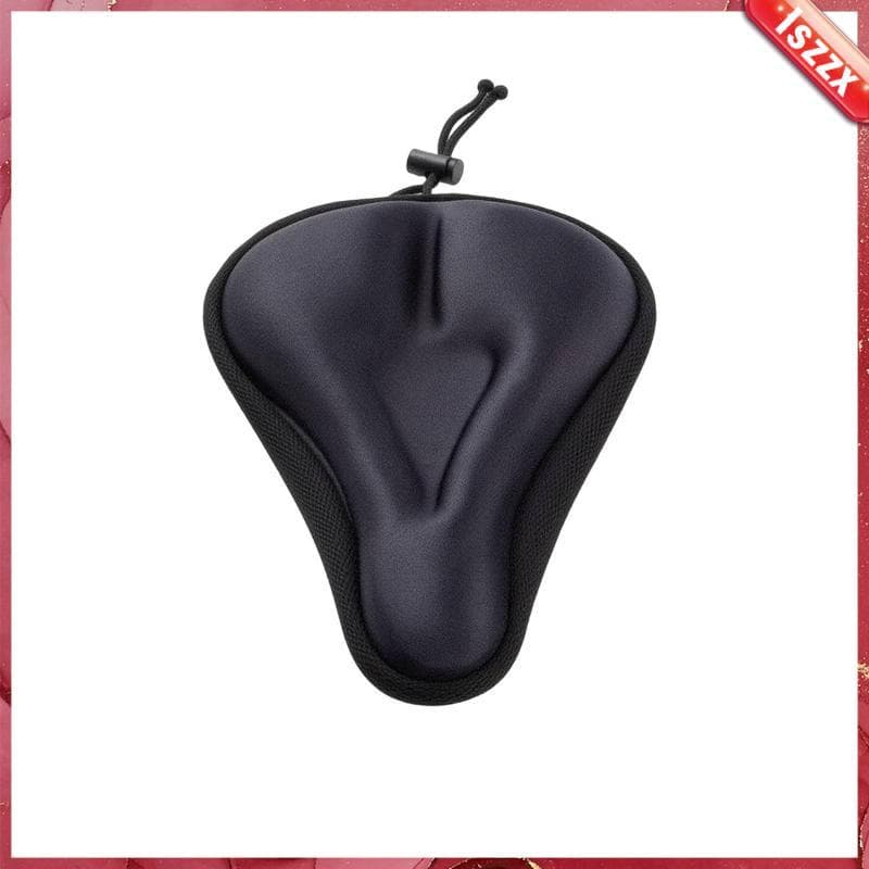 [Lszzx] Capa De Selim De Bicicleta De Silicone De Luxo Almofada De Malha Antiderrapante Para Acessórios Montanha E Longa