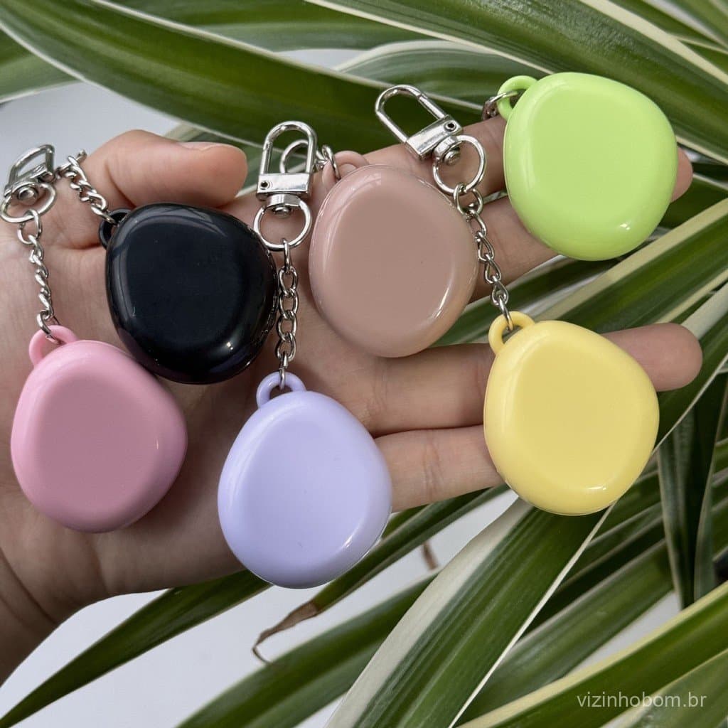 Estojo de blush em pó estilo coreano popular de 0,4g, estojo compacto de iluminador em pó com espelho, bandeja de alumín