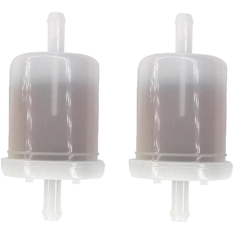 AISEN Pacote com 2 Filtros de Combustível em Linha de Plástico Transparente de 5/16" para Kubota T1600 Tg1860 Zd18 Zd21