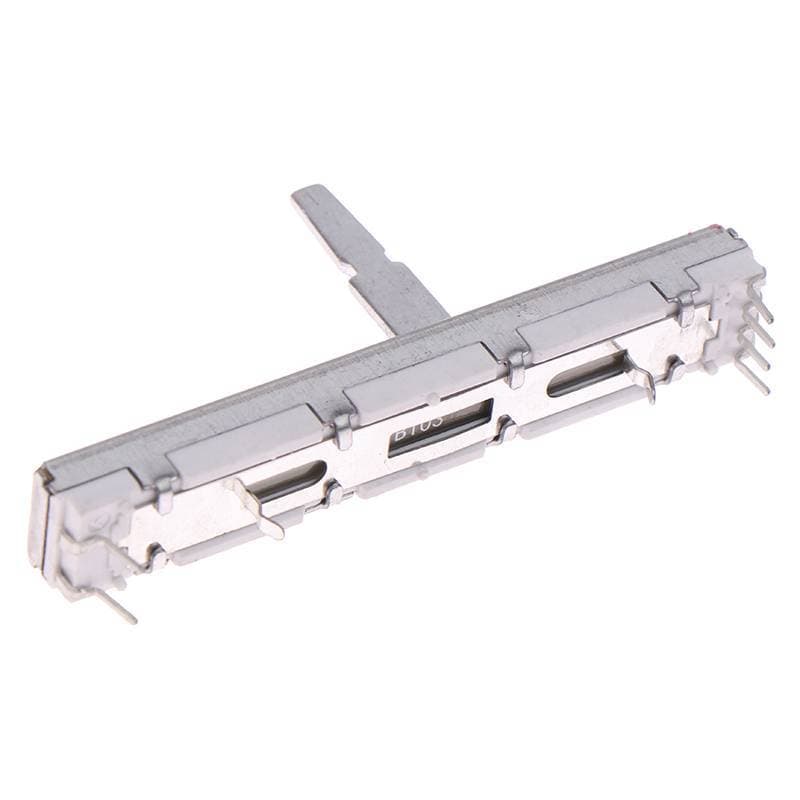[Nis] 1 Peça Para 60 Mm DJM 350 400 600 700 800 Push Fader Potenciômetro Deslizante Reto DJ Mixer Estéreo [BR]