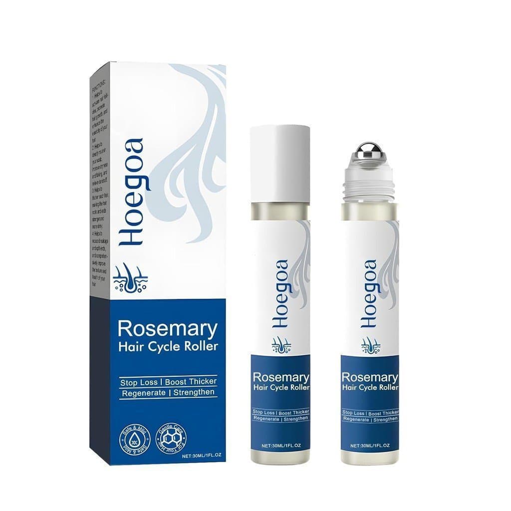 Sérum Capilar de Alecrim BWise, 25ml, contém extrato de ginseng vermelho e óleo de argan, fórmula roll-on, reduz a queda