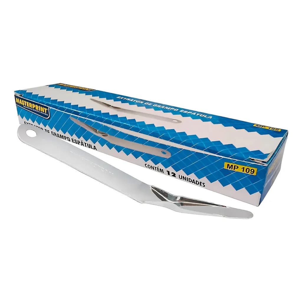 Kit 12 Extratores De Grampos Espátula Mp109 Masterprint